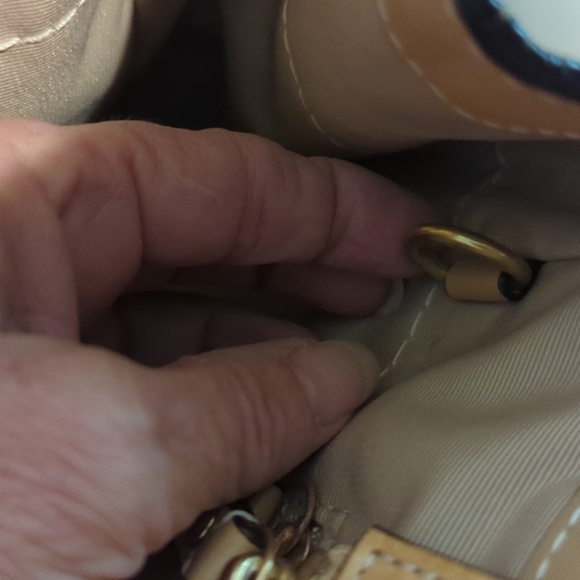 Coach 1941 Butterscotch Leather purse with Coach twilly Year Feb 2009 - Picture 7 of 12